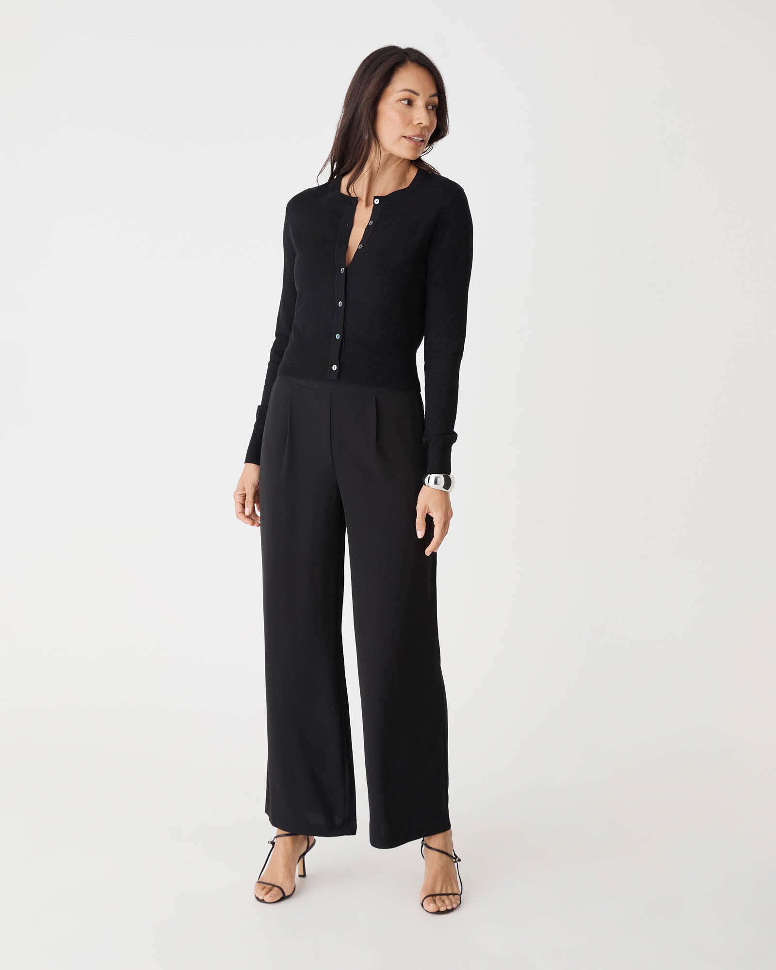 Jessie Crew Neck Cardigan