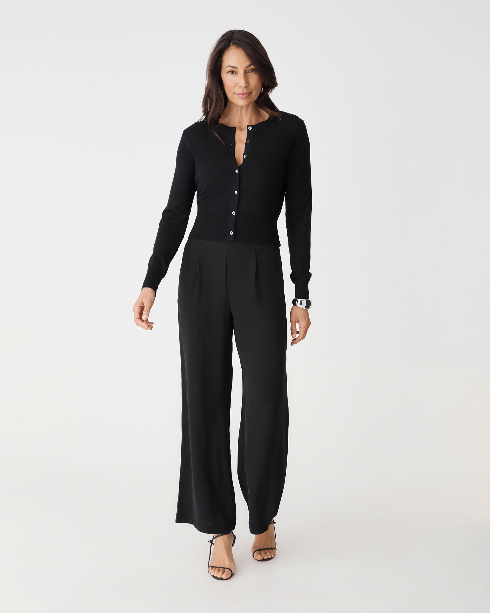 Jessie Crew Neck Cardigan
