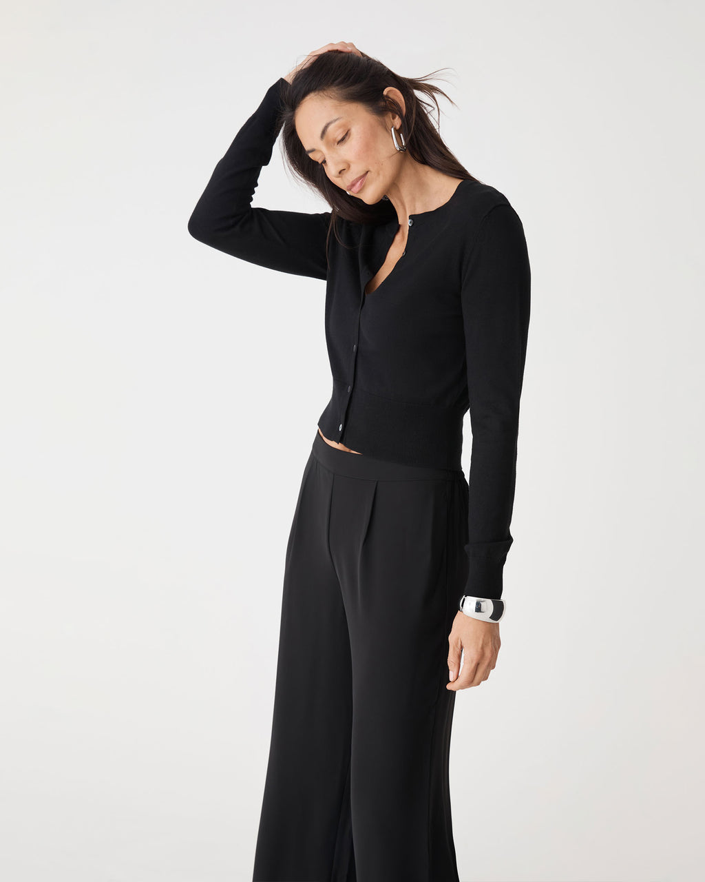 Jessie Crew Neck Cardigan