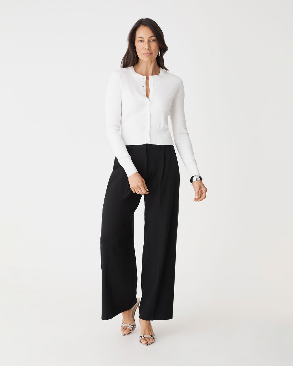 Jessie Crew Neck Cardigan