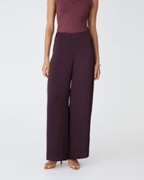 Asma Satin Wide Leg Pants