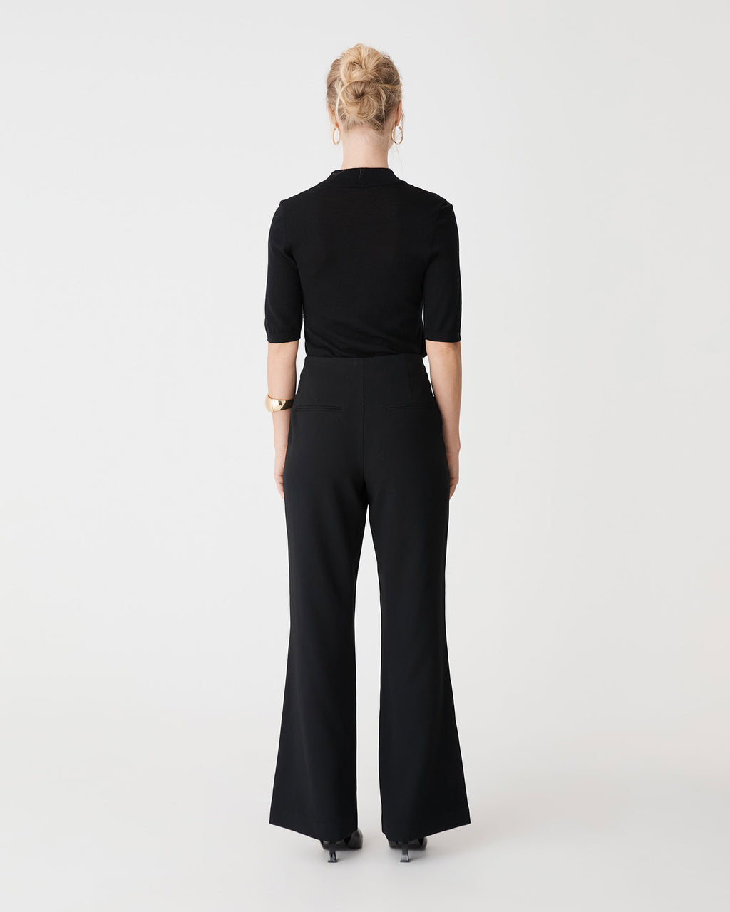 Kaitlyn Crepe Bootleg Pants