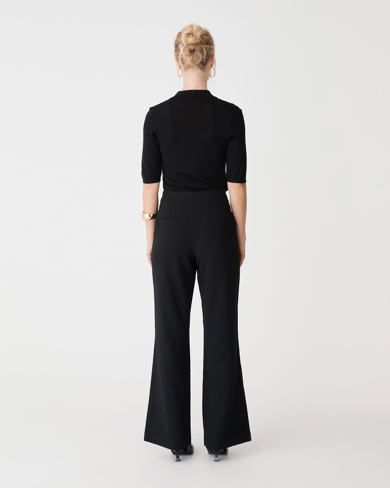Kaitlyn Crepe Bootleg Pants