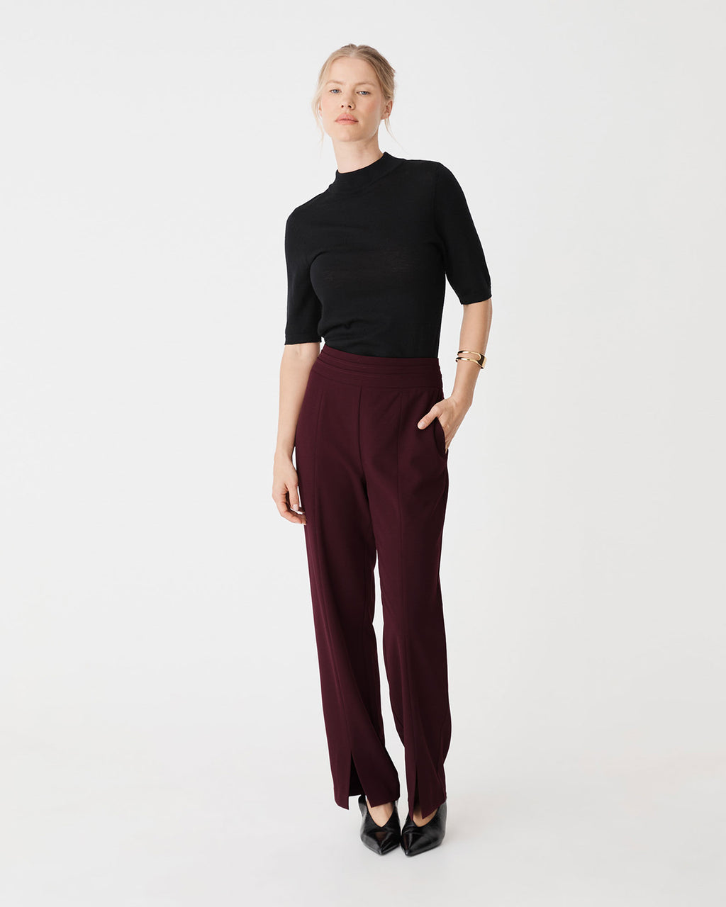 Tilda Split Hem Pants