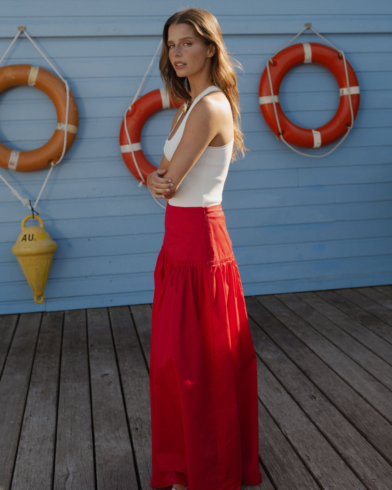 Kayla Cotton Skirt