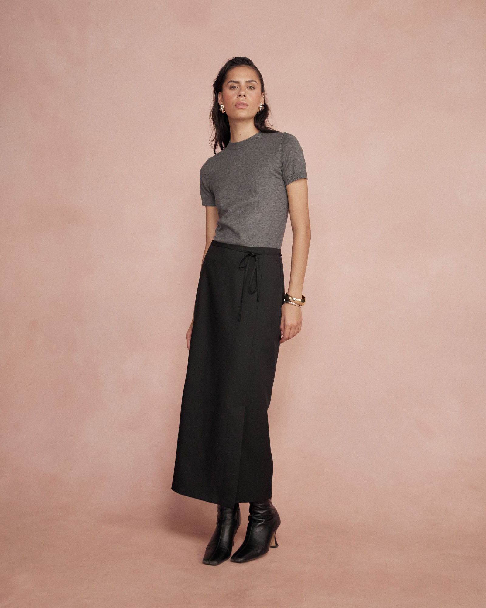 Greta Column Skirt