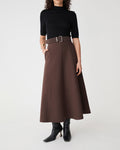 Janice A-Line Ponte Skirt