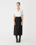Lydia Faux Wrap Skirt
