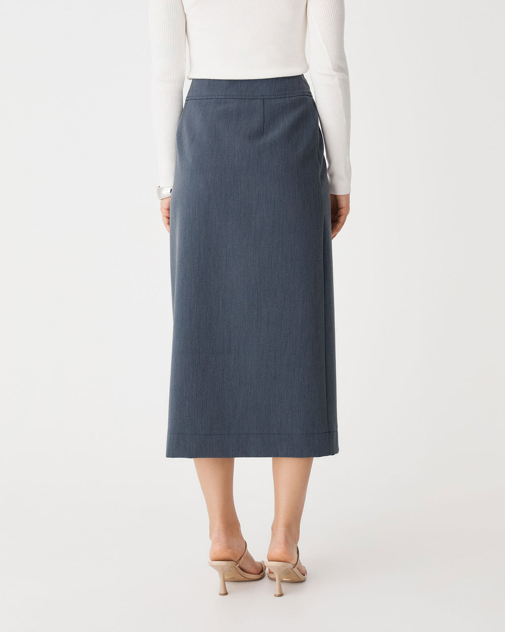 Lydia Faux Wrap Skirt
