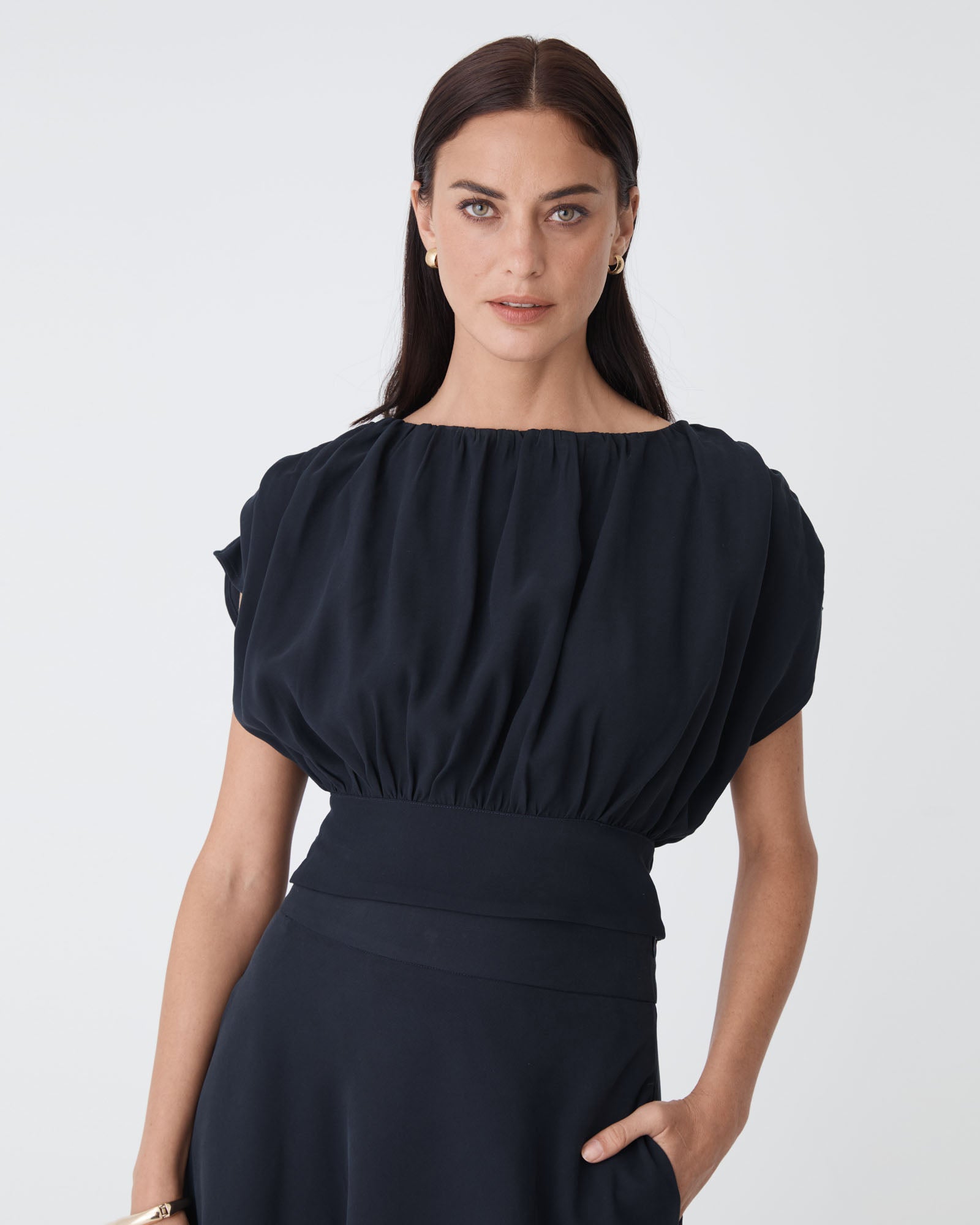 Goulbury Tie Waist Top