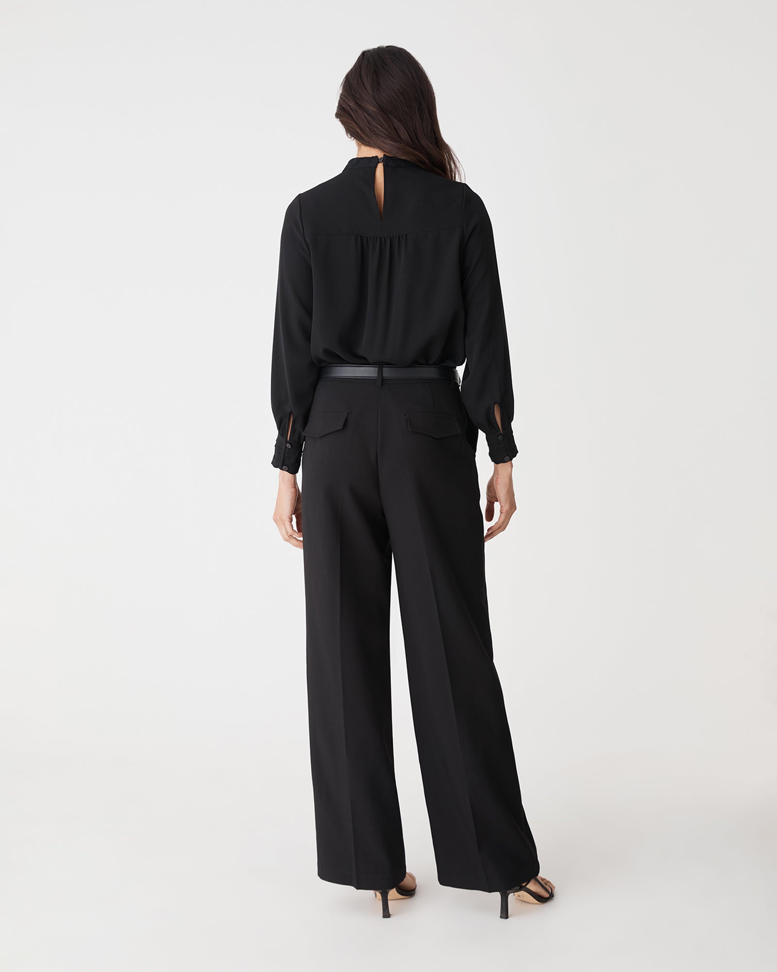 Fiora Lace Yoke Blouse