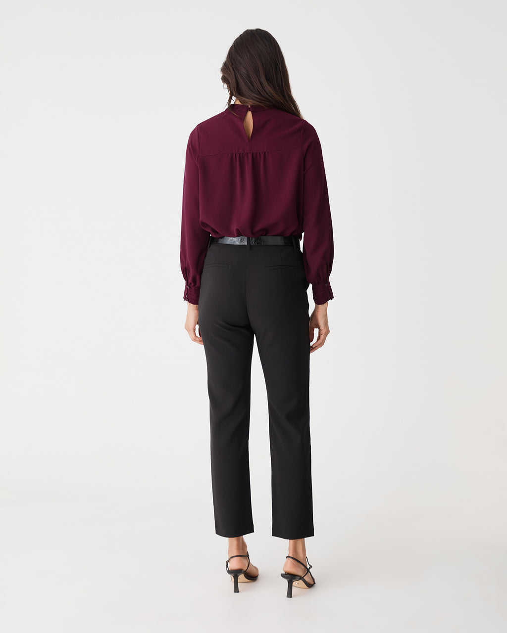 Fiora Lace Yoke Blouse