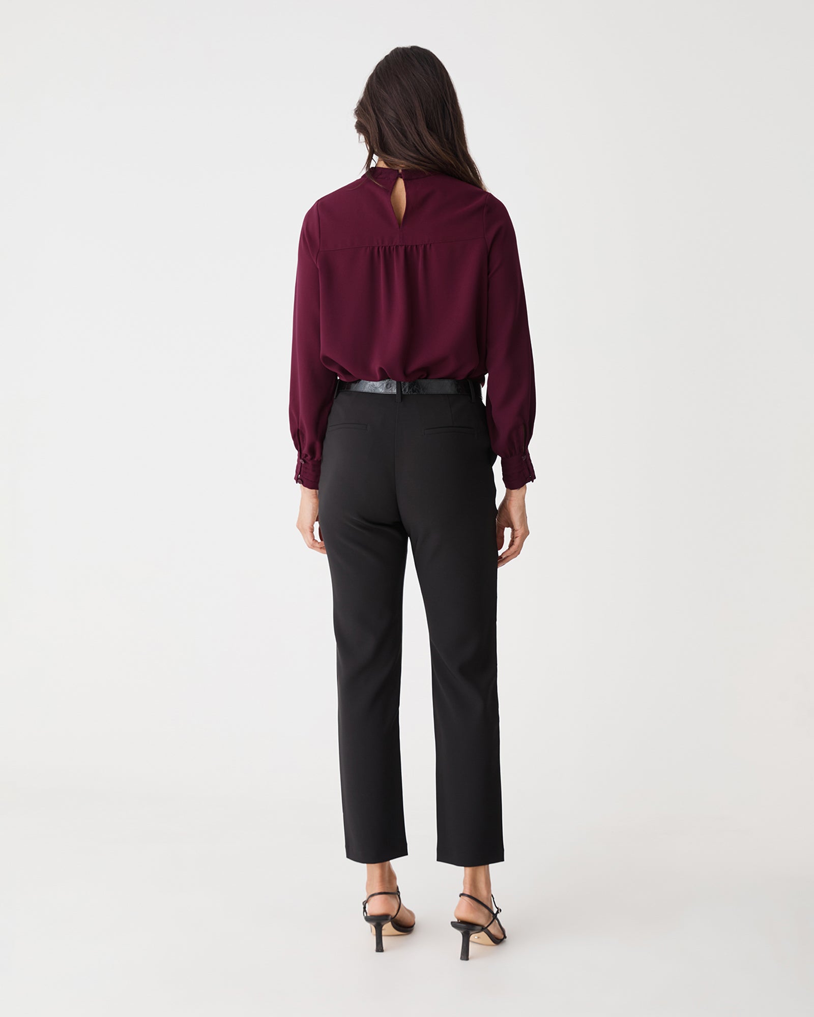 Fiora Lace Yoke Blouse