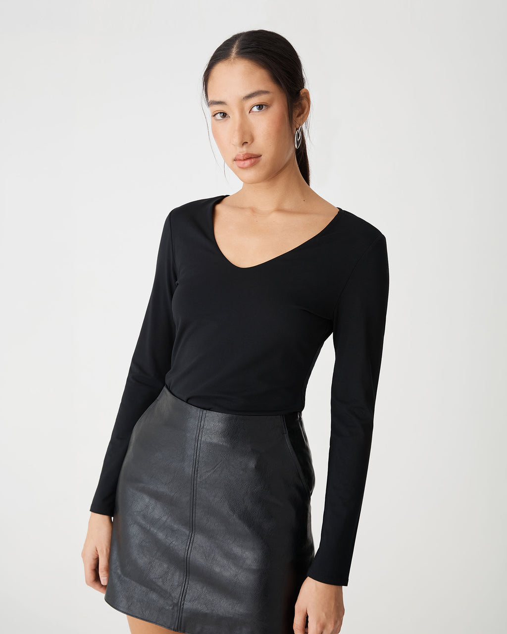 Isla V-Neck Bamboo Top