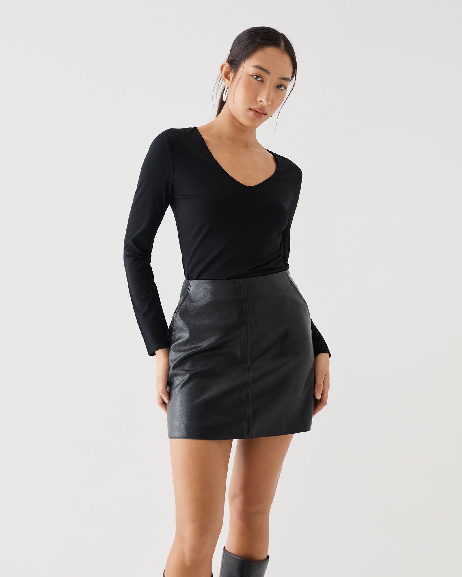 Isla V-Neck Bamboo Top