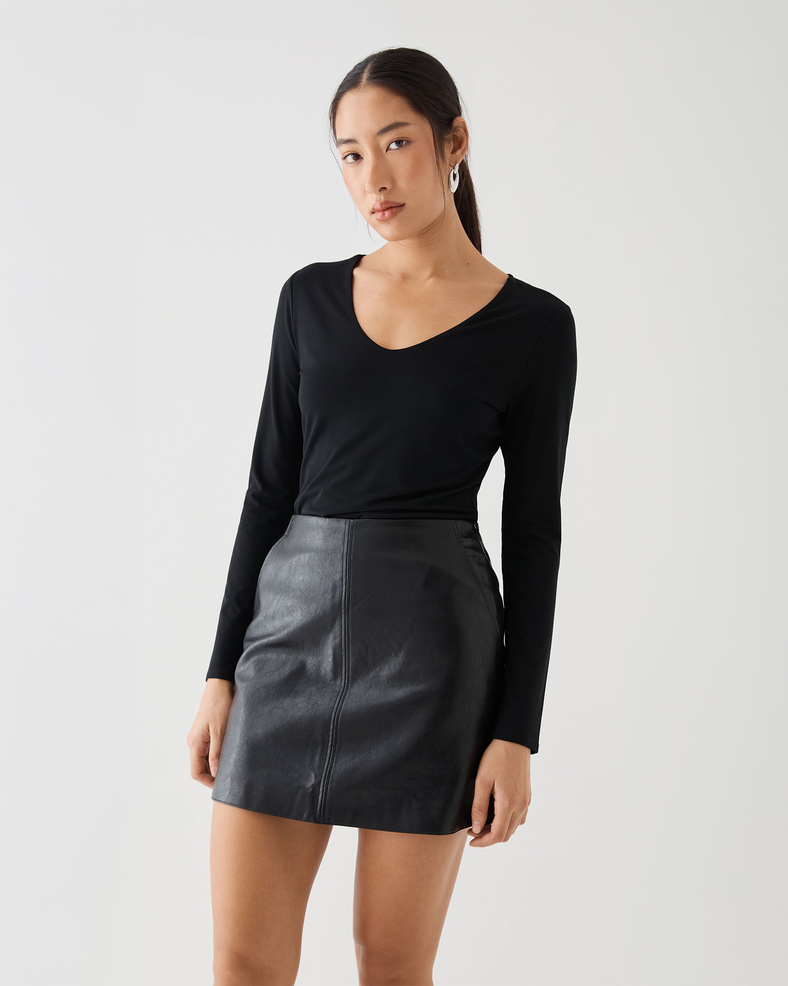 Isla V-Neck Bamboo Top