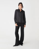 Courtney Satin Spot Shirt