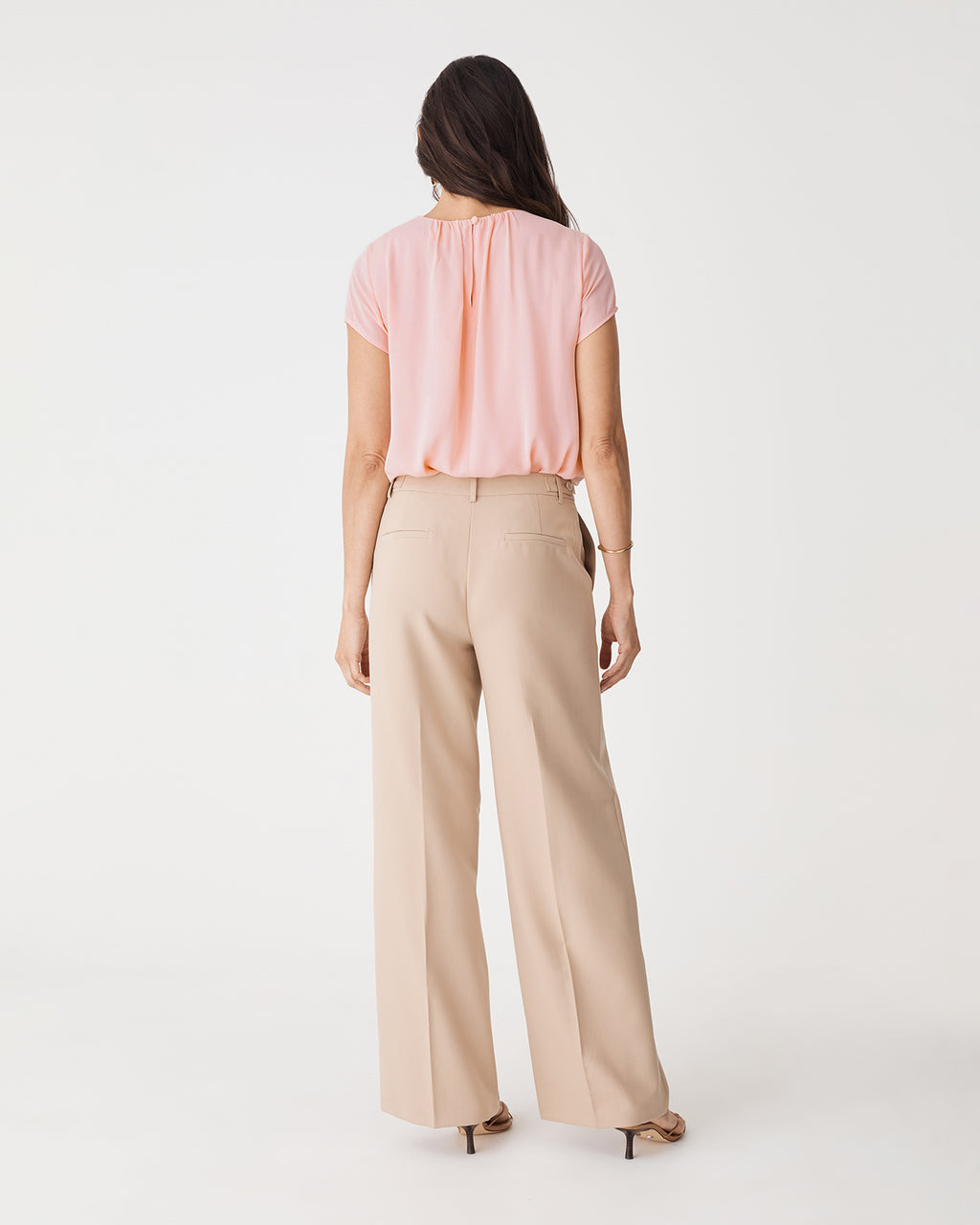 Angela Gathered Neck Top
