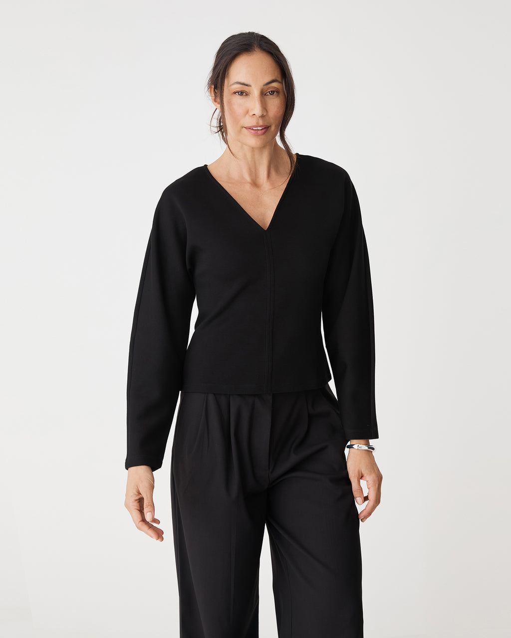 Tate V-Neck Dolman Sleeve Top