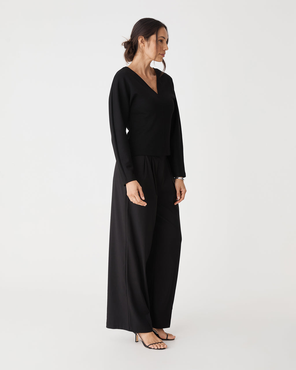 Tate V-Neck Dolman Sleeve Top