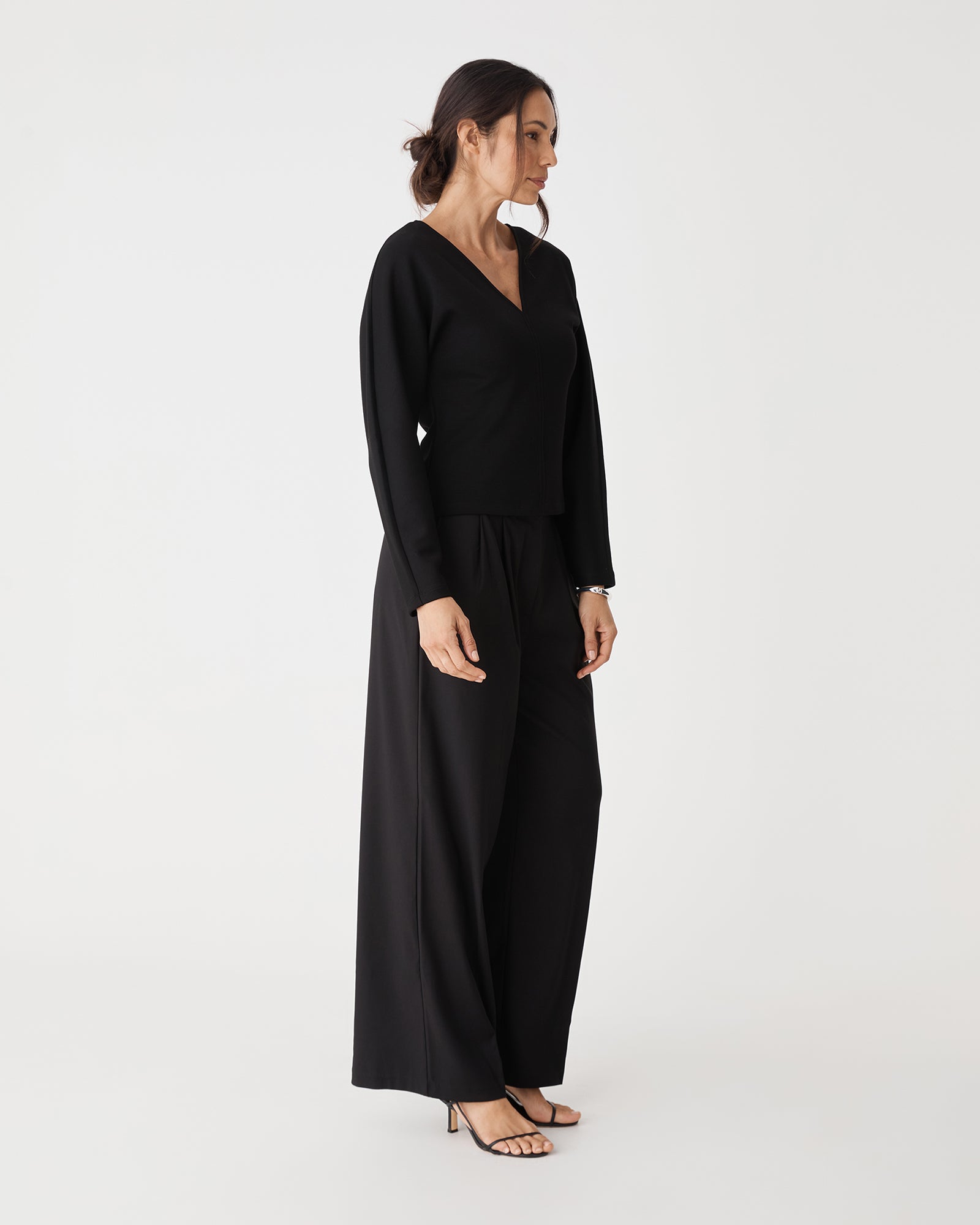 Tate V-Neck Dolman Sleeve Top