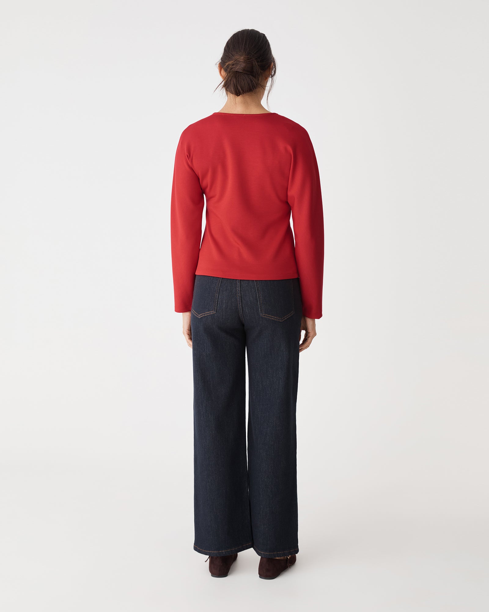 Tate V-Neck Dolman Sleeve Top