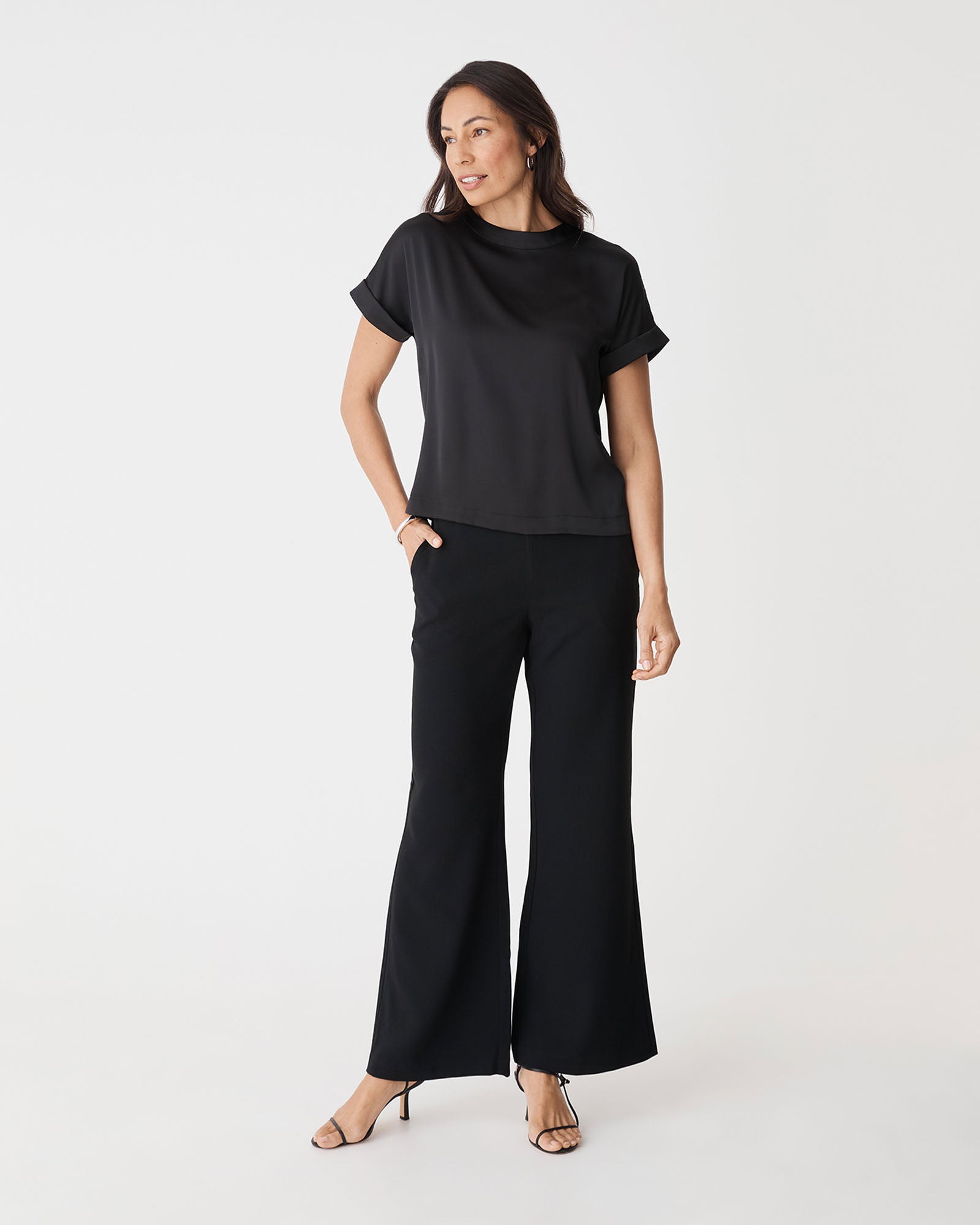 Cameron Satin Tee