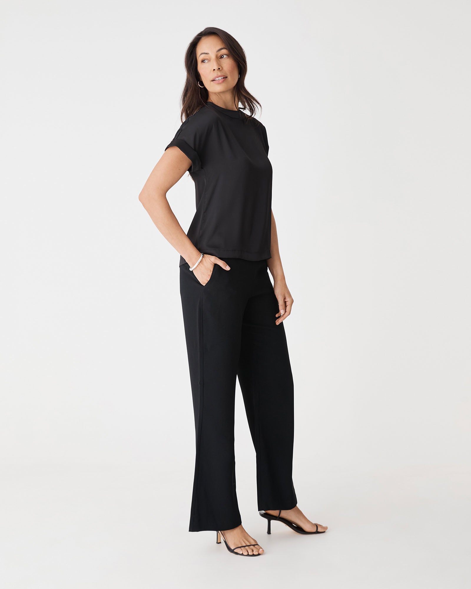 Cameron Satin Tee