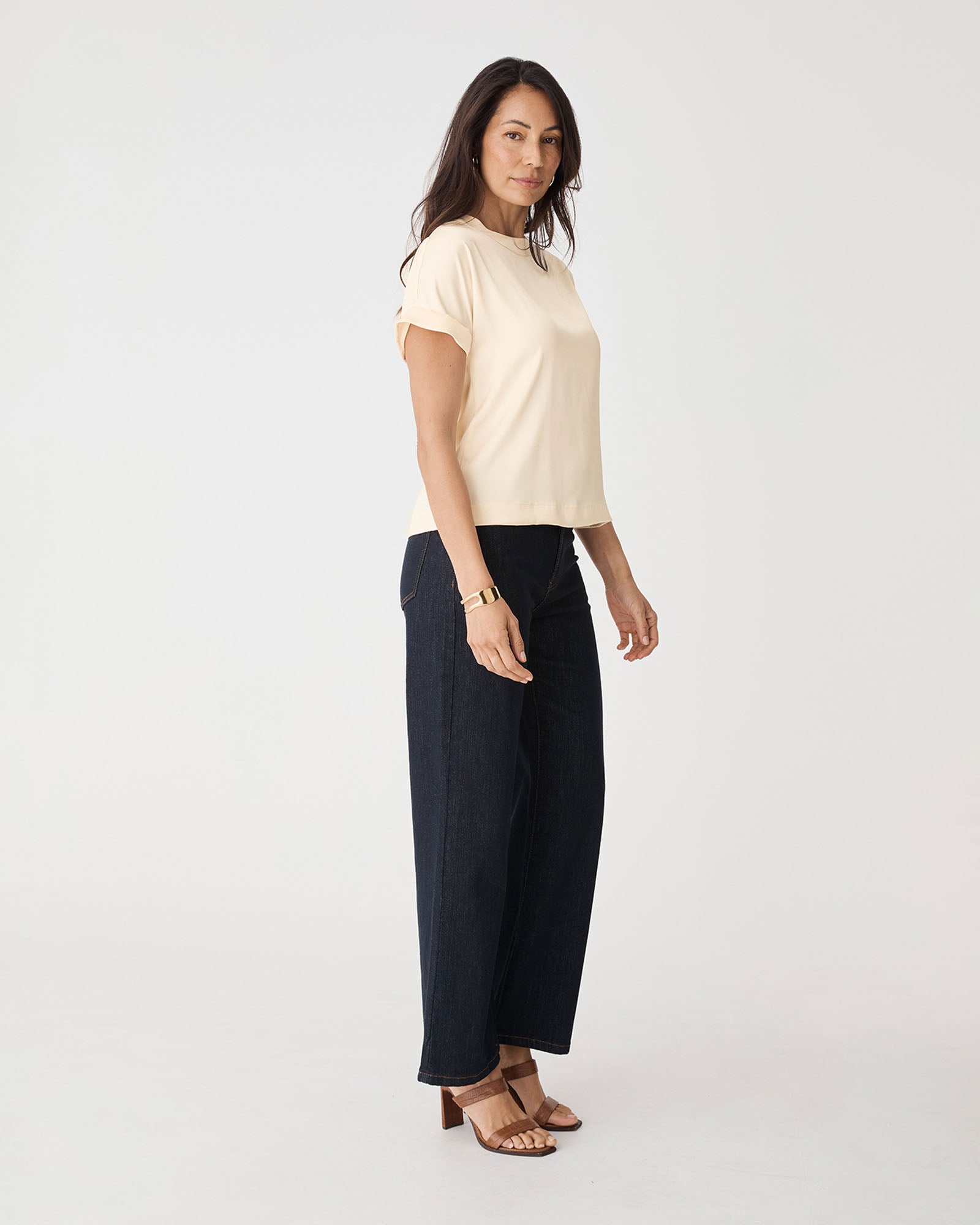 Cameron Satin Tee