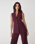 Nikki Long Collared Vest