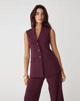 Nikki Long Collared Vest
