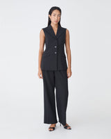 Nikki Long Collared Vest
