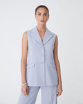 Nikki Long Collared Vest