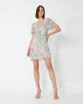 Darlene Crossover Short Dress