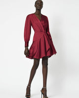 Penny Long Sleeve Wrap Dress