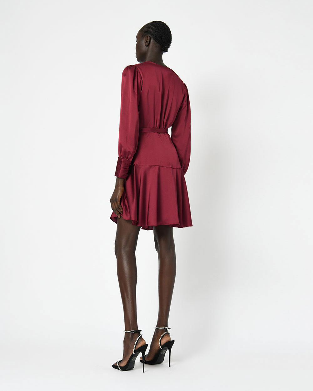 Penny Long Sleeve Wrap Dress