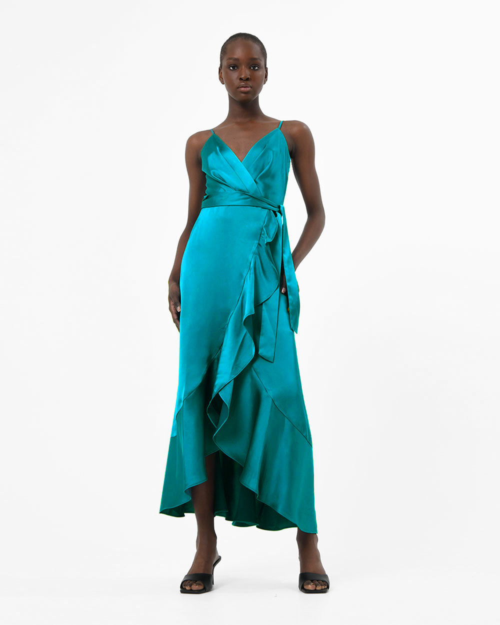 Sirocco Ruffles Strappy Dress
