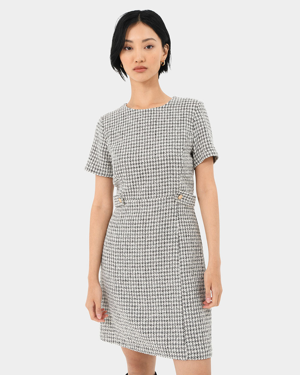 Linda Tweed Shift Dress