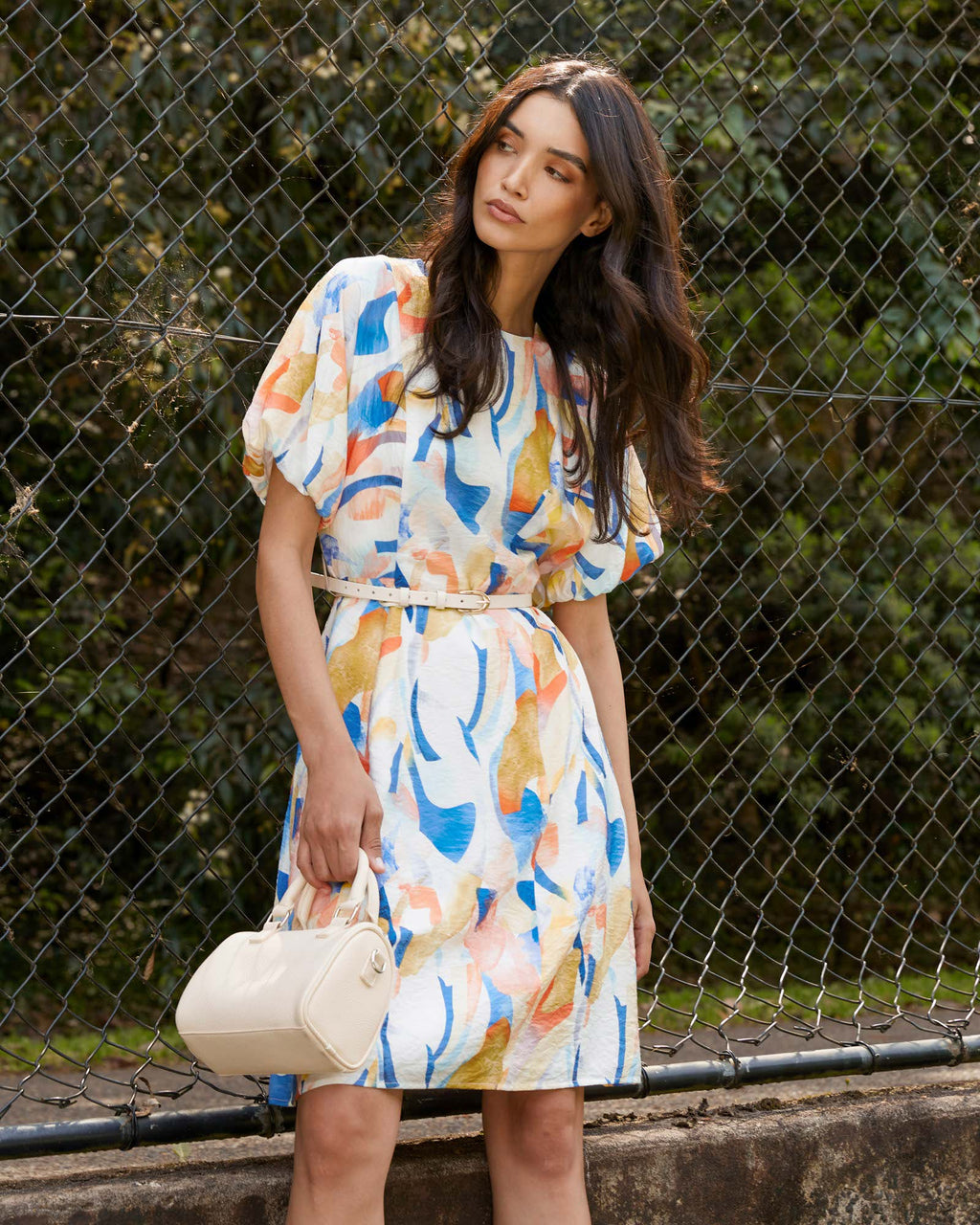 Myka Belted Mini Dress