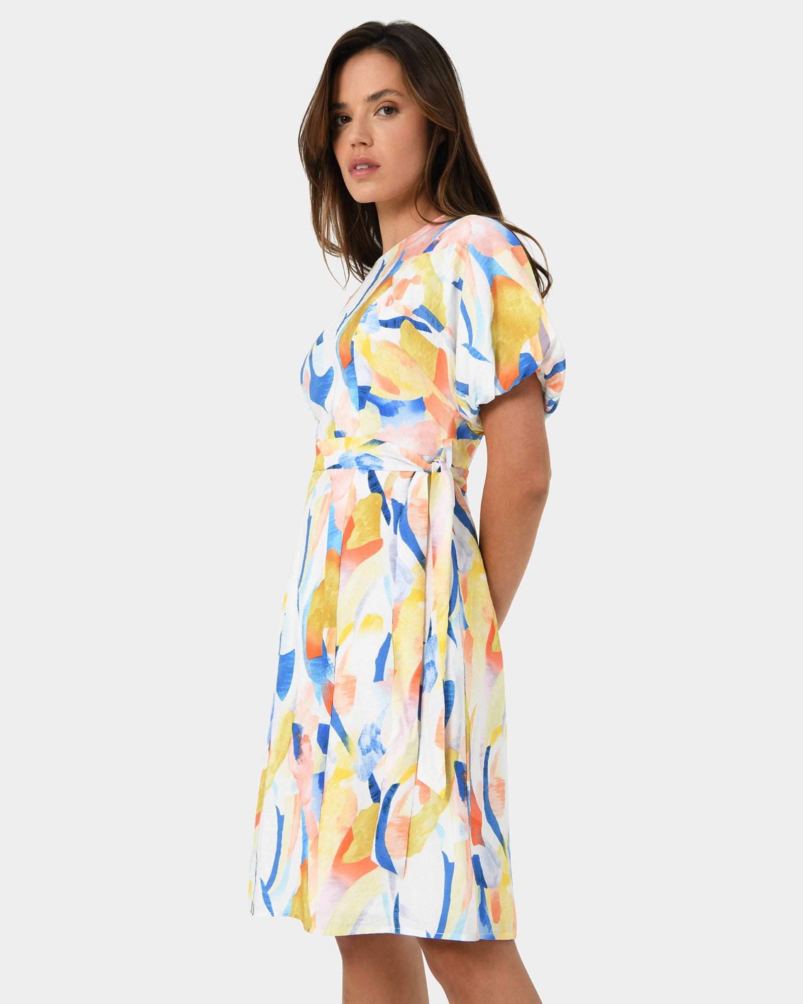 Myka Belted Mini Dress