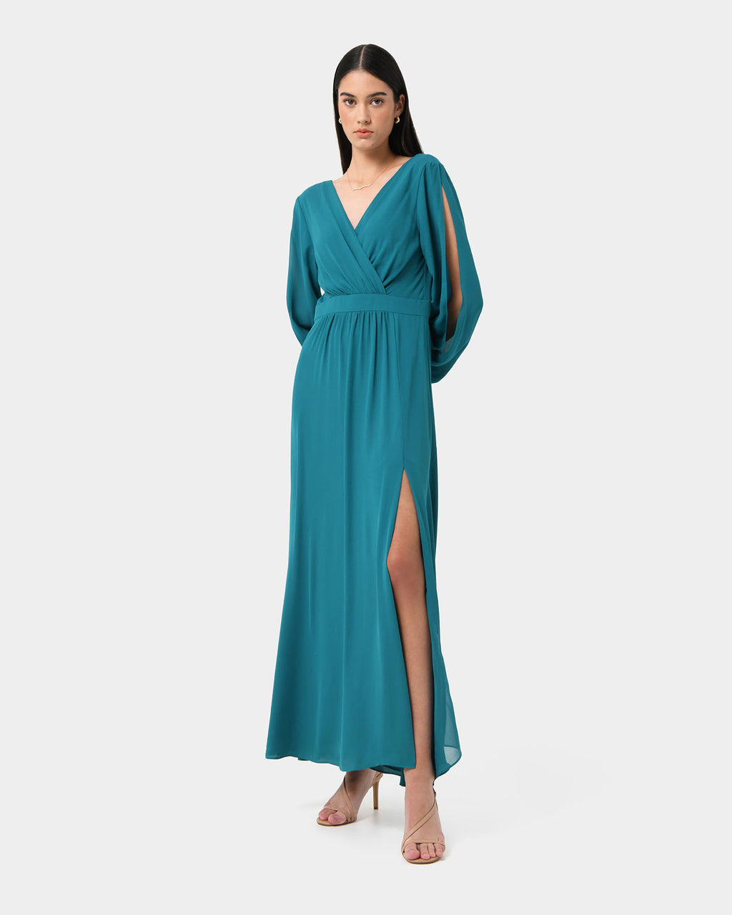 Louise Open Sleeve Maxi Dress