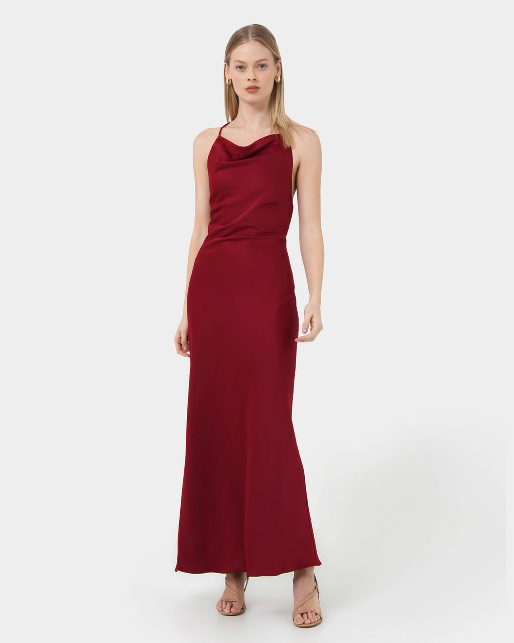 Jamila Backless Maxi Dress