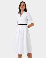 Maribel A-Line Shirt Dress