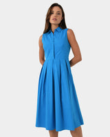 Alma Cotton Sleeveless Dress