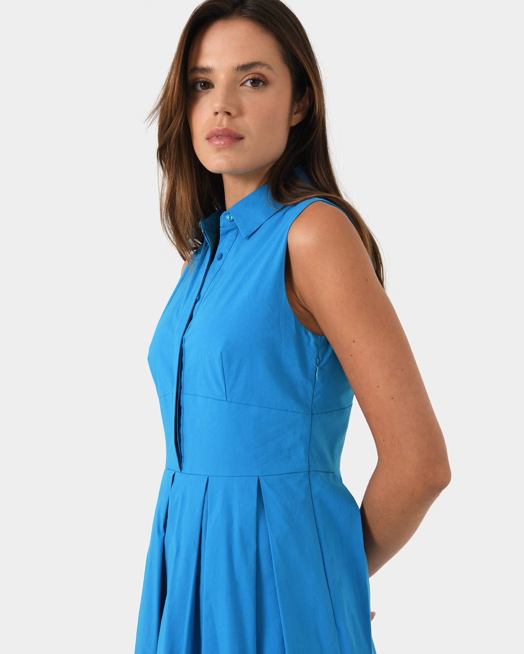 Alma Cotton Sleeveless Dress