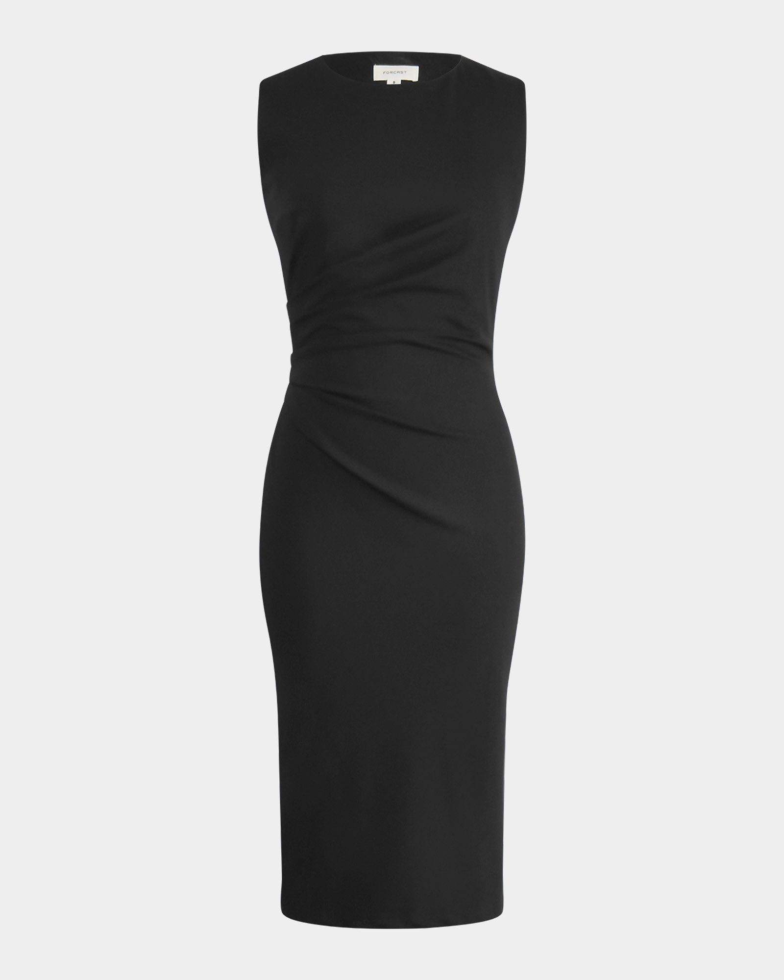 Faith Side Pleated Midi Dress