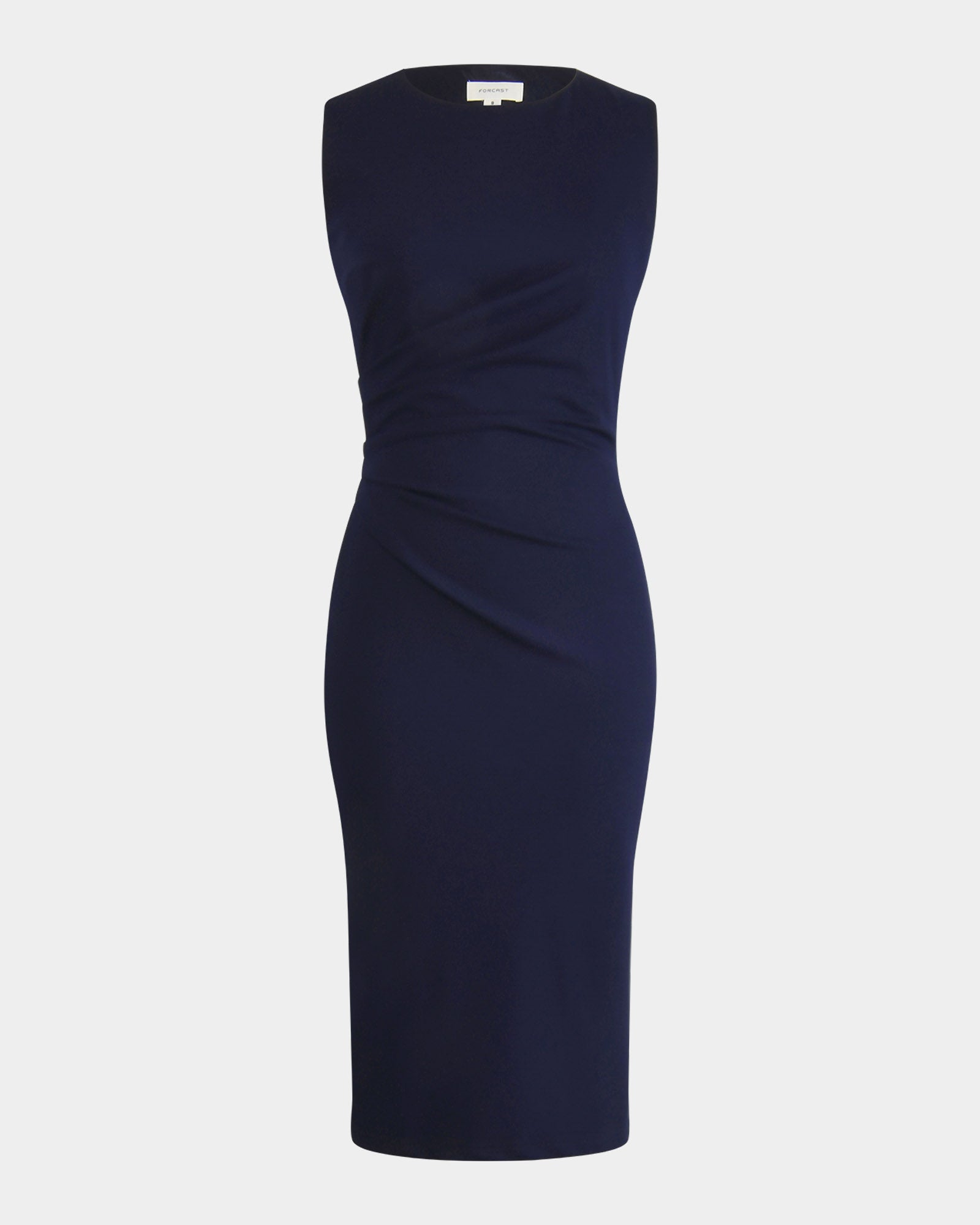 Faith Side Pleated Midi Dress