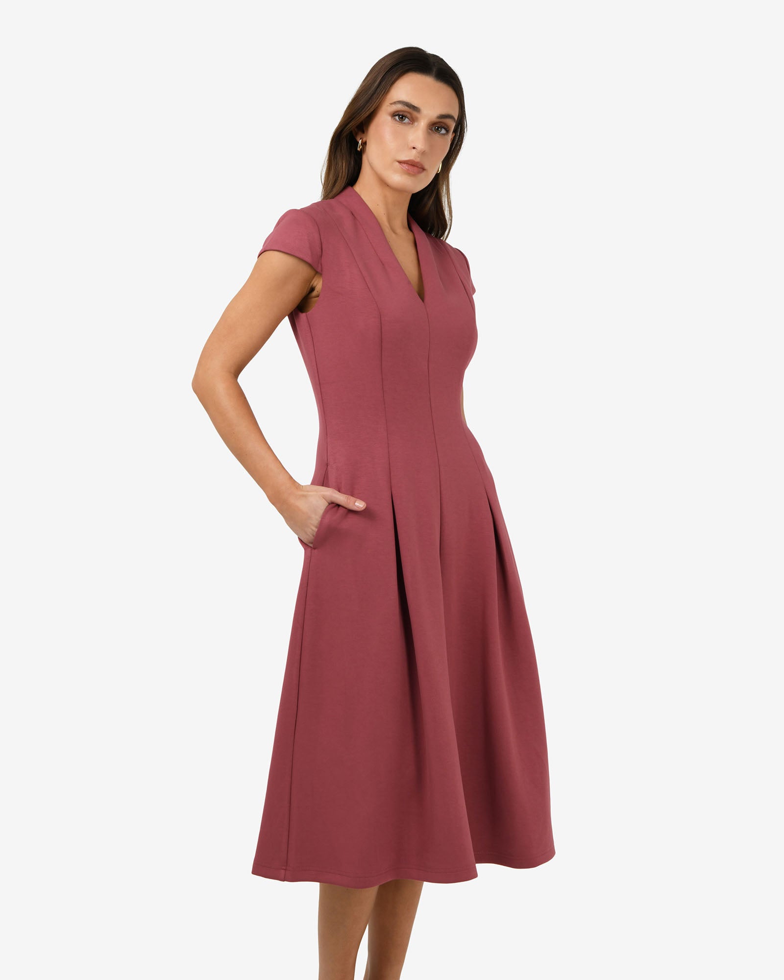 Juno Panel Ponte Dress