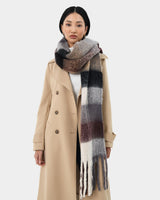 Rosy Checked Scarf