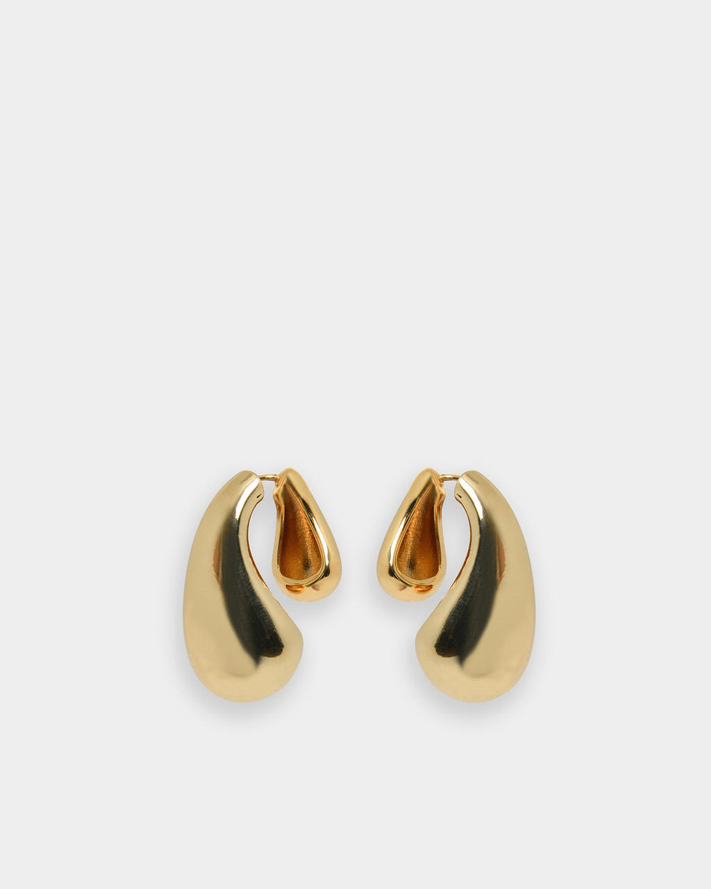 Gia Gold Bubble Earrings